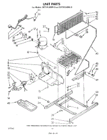 10 - Unit parts for Whirlpool Refrigerator EHT161JKWL0 / from AppliancePartsPros.com