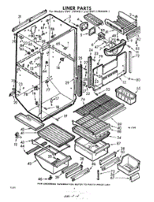 04 - Liner parts for Whirlpool Refrigerator EWT17PWR1 / from AppliancePartsPros.com