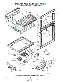 06 - Breaker And Partition parts for Whirlpool Refrigerator EWT17PWR1 / from AppliancePartsPros.com