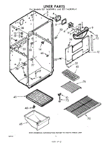 04 - Liner parts for Whirlpool Refrigerator EET142JKWR0 / from AppliancePartsPros.com