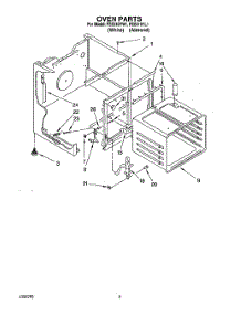 05 - Oven parts for Whirlpool Range FES310YL1 / from AppliancePartsPros.com