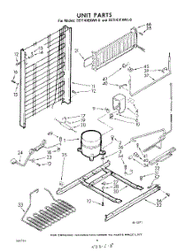 08 - Unit parts for Whirlpool Refrigerator EET143EKWR0 / from AppliancePartsPros.com