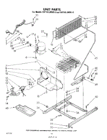 10 - Unit parts for Whirlpool Refrigerator EHT161JMWR0 / from AppliancePartsPros.com