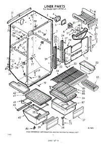 04 - Liner parts for Whirlpool Refrigerator EAT17PTWR3 / from AppliancePartsPros.com