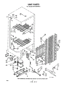 02 - Unit parts for Whirlpool Freezer EXV10DWR0 / from AppliancePartsPros.com