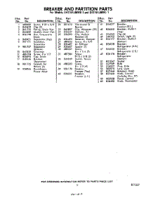 09 - Section parts for Whirlpool Refrigerator EHT161JMWR1 / from AppliancePartsPros.com