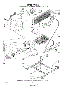 08 - Unit parts for Whirlpool Refrigerator EET143JKWR0 / from AppliancePartsPros.com