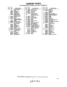 03 - Section parts for Whirlpool Refrigerator EWT17XMWR0 / from AppliancePartsPros.com