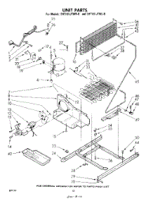 10 - Unit parts for Whirlpool Refrigerator EHT161JTWR0 / from AppliancePartsPros.com