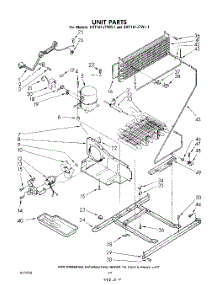 10 - Unit parts for Whirlpool Refrigerator EHT161JTWR1 / from AppliancePartsPros.com