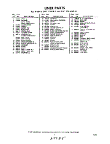 05 - Section parts for Whirlpool Refrigerator EWT17XWR0 / from AppliancePartsPros.com