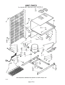 06 - Unit parts for Whirlpool Refrigerator EET151DTWR0 / from AppliancePartsPros.com