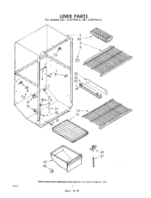08 - Liner parts for Whirlpool Refrigerator EET151DTWR0 / from AppliancePartsPros.com
