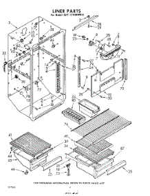 04 - Liner parts for Whirlpool Refrigerator EHT171HKWR0 / from AppliancePartsPros.com