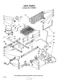 08 - Unit parts for Whirlpool Refrigerator EHT171HKWR0 / from AppliancePartsPros.com