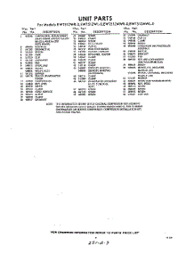 09 - Section parts for Whirlpool Refrigerator EWT51ZMWR0 / from AppliancePartsPros.com