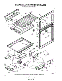 06 - Breaker And Partition parts for Whirlpool Refrigerator EAT17VKWR1 / from AppliancePartsPros.com