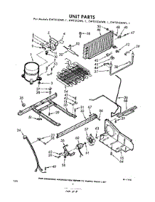 08 - Unit parts for Whirlpool Refrigerator EWT51ZMWR1 / from AppliancePartsPros.com