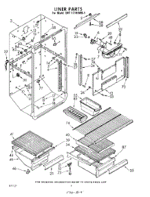 04 - Liner parts for Whirlpool Refrigerator EHT171HKWR1 / from AppliancePartsPros.com