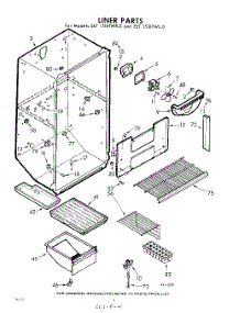 04 - Liner parts for Whirlpool Refrigerator EET151ETWR0 / from AppliancePartsPros.com