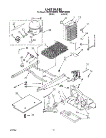 09 - Unit parts for Whirlpool Refrigerator ED22PCXBN00 / from AppliancePartsPros.com