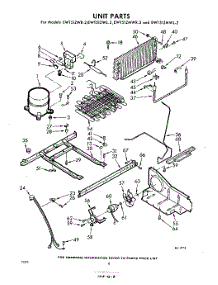 08 - Unit parts for Whirlpool Refrigerator EWT51ZMWR2 / from AppliancePartsPros.com