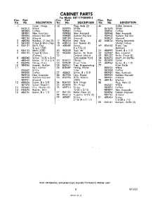 03 - Section parts for Whirlpool Refrigerator EHT171HKWR3 / from AppliancePartsPros.com