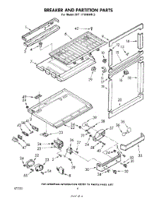 06 - Breaker And Partition parts for Whirlpool Refrigerator EHT171HKWR3 / from AppliancePartsPros.com