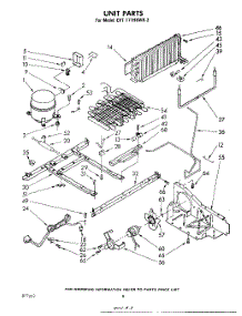 08 - Unit parts for Whirlpool Refrigerator EHT171HKWR3 / from AppliancePartsPros.com