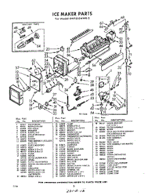 12 - Ice Maker parts for Whirlpool Refrigerator EWT51ZWR0 / from AppliancePartsPros.com