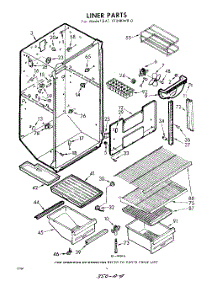 04 - Liner parts for Whirlpool Refrigerator EAT191NKWR0 / from AppliancePartsPros.com