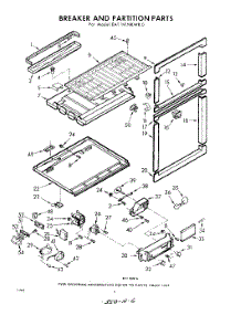 06 - Breaker And Partition parts for Whirlpool Refrigerator EAT191NKWR0 / from AppliancePartsPros.com