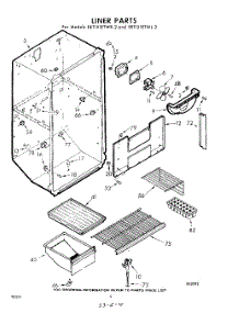 04 - Liner parts for Whirlpool Refrigerator EET151ETWR2 / from AppliancePartsPros.com