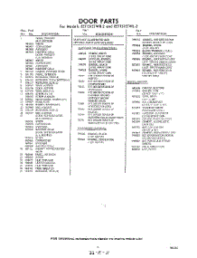11 - Lit / Optional parts for Whirlpool Refrigerator EET151ETWR2 / from AppliancePartsPros.com