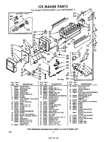 12 - Ice Maker parts for Whirlpool Refrigerator EWT51ZWR1 / from AppliancePartsPros.com