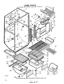 04 - Liner parts for Whirlpool Refrigerator EAT191PMW0 / from AppliancePartsPros.com