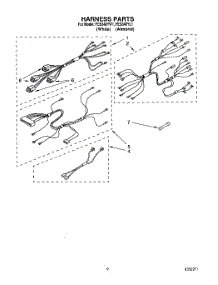 06 - Harness parts for Whirlpool Range FES340YL1 / from AppliancePartsPros.com
