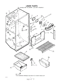 04 - Liner parts for Whirlpool Refrigerator EET151JMWR1 / from AppliancePartsPros.com