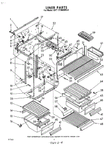04 - Liner parts for Whirlpool Refrigerator EHT171MKWR0 / from AppliancePartsPros.com