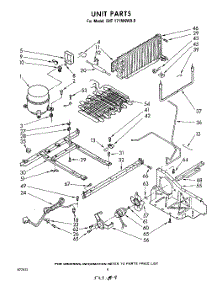 08 - Unit parts for Whirlpool Refrigerator EHT171MKWR0 / from AppliancePartsPros.com