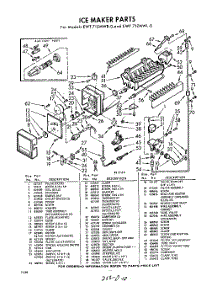 12 - Ice Maker parts for Whirlpool Refrigerator EWT71ZMWR0 / from AppliancePartsPros.com