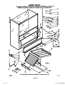 06 - Liner parts for Whirlpool Ice Machine 3CSS5A2 / from AppliancePartsPros.com