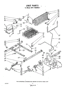 08 - Unit parts for Whirlpool Refrigerator EHT171MKWR2 / from AppliancePartsPros.com