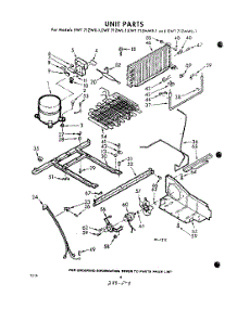 08 - Unit parts for Whirlpool Refrigerator EWT71ZMWR1 / from AppliancePartsPros.com