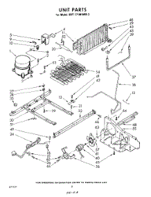 08 - Unit parts for Whirlpool Refrigerator EHT171MKWR3 / from AppliancePartsPros.com