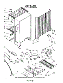 08 - Unit parts for Whirlpool Freezer EXV20FWR0 / from AppliancePartsPros.com