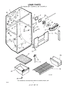 04 - Liner parts for Whirlpool Refrigerator EET151JMWR4 / from AppliancePartsPros.com