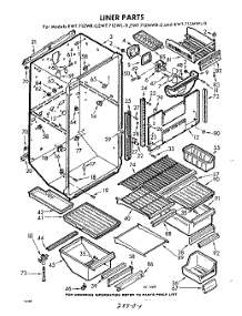 04 - Liner parts for Whirlpool Refrigerator EWT71ZWR0 / from AppliancePartsPros.com