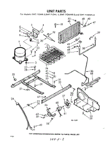 08 - Unit parts for Whirlpool Refrigerator EWT71ZWR0 / from AppliancePartsPros.com