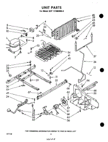 08 - Unit parts for Whirlpool Refrigerator EHT171MKWR4 / from AppliancePartsPros.com